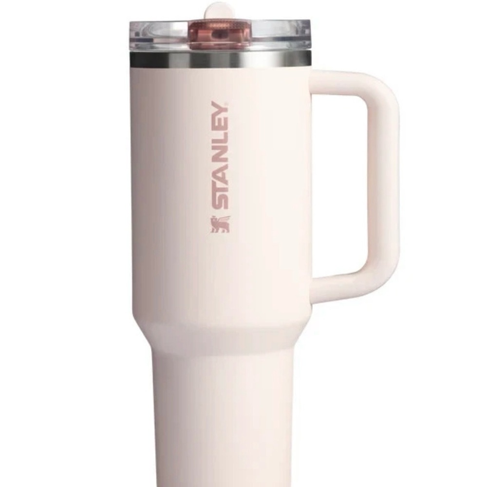 Stanley Soft Blush Travel Mug with Handle